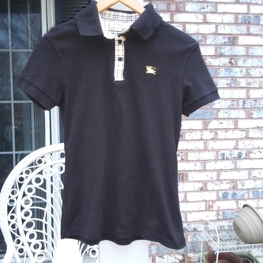 Burberry Kid's Boy's Short Sleeve Polo Shirt - Size XXL